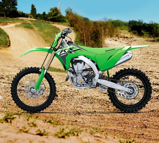 Image of 2024 KX450 in action