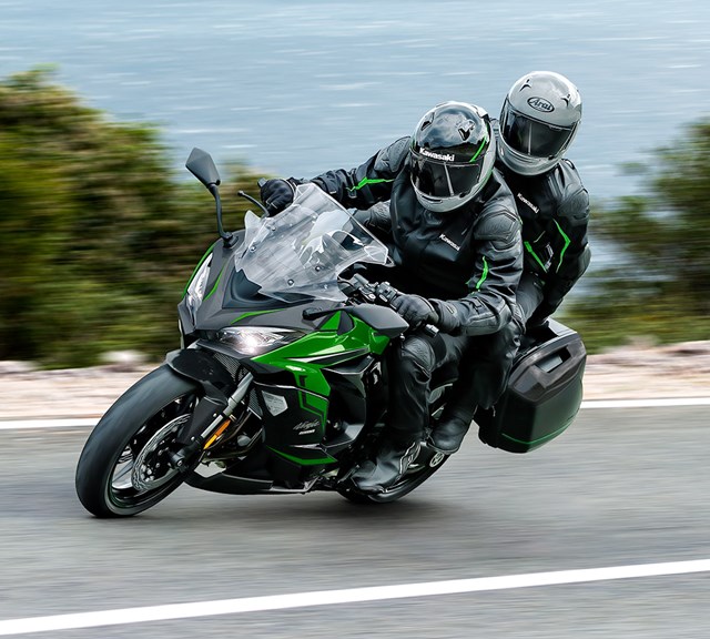 Image of 2024 NINJA 1000SX in action