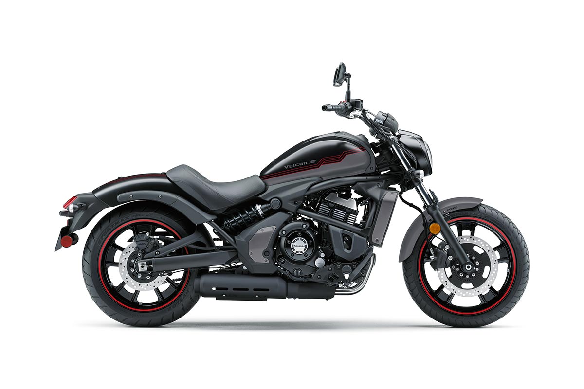 Kawasaki Vulcan S Special Colour and Graphics - Metallic Matte Graphite Gray/Metallic Matte Carbon Gray