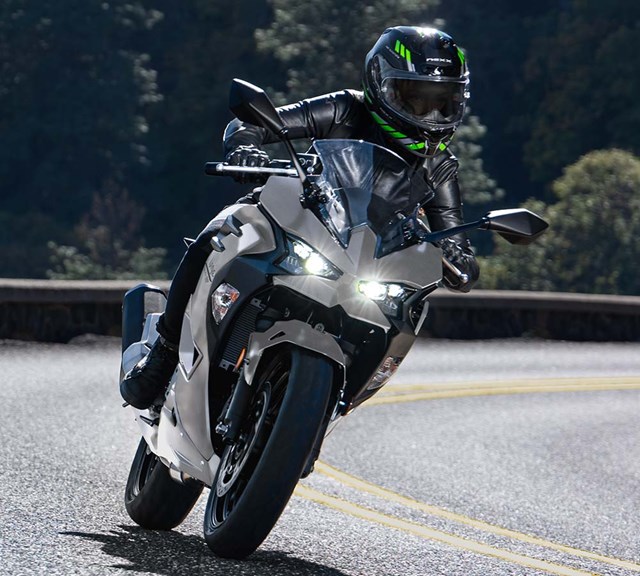 Image of 2025 NINJA 500 in action