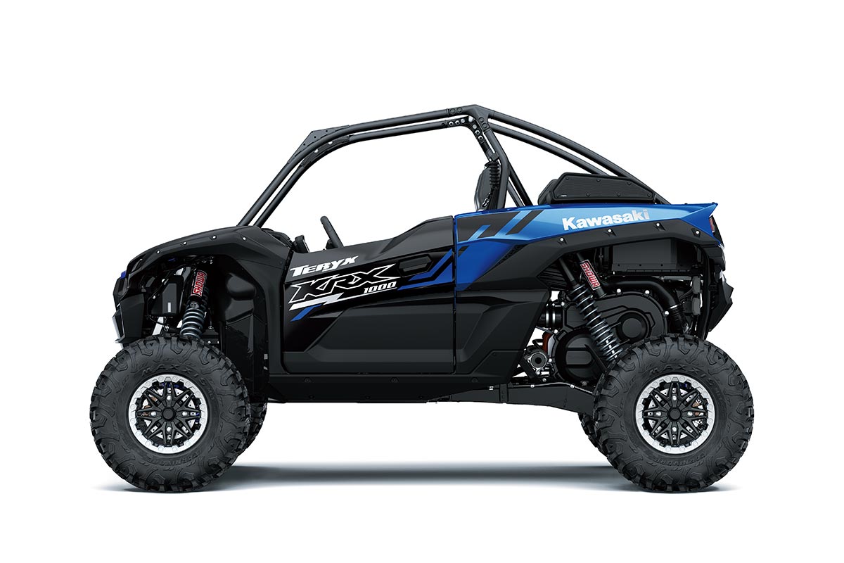 2025 Kawasaki TERYX KRX 1000 - Metallic Sierra Blue / Super Black