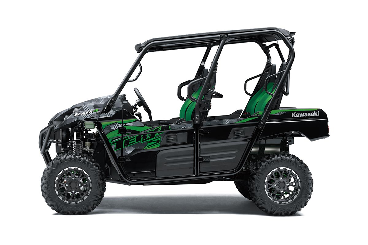 2025 Kawasaki TERYX4 S LE - Cypher Camo Gray (Matte) / Super Black