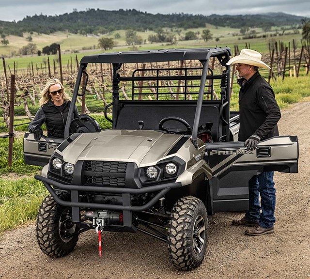 Image of 2026 MULE PRO-MX SE in action
