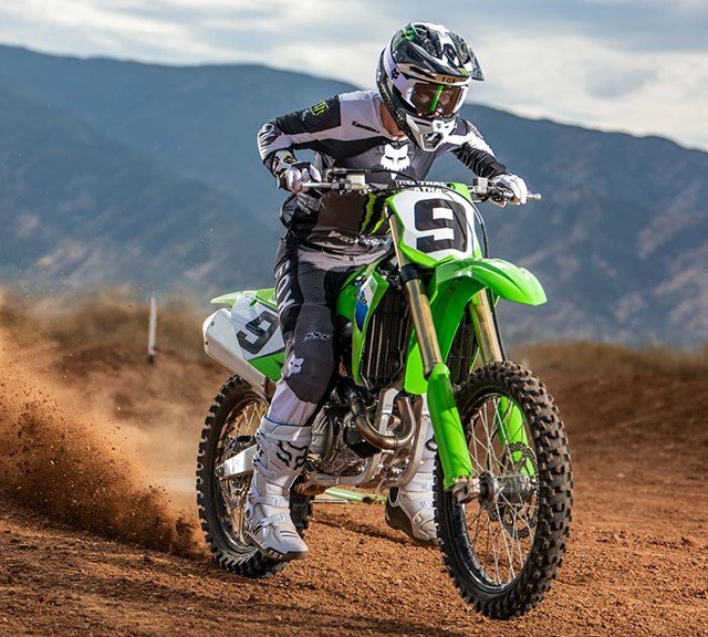 Image of 2026 KX450 in action