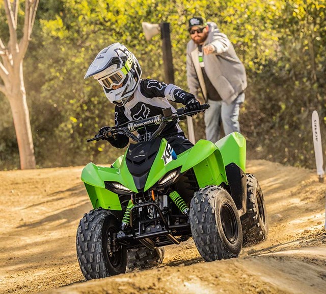 Image of 2026 KFX90 in action