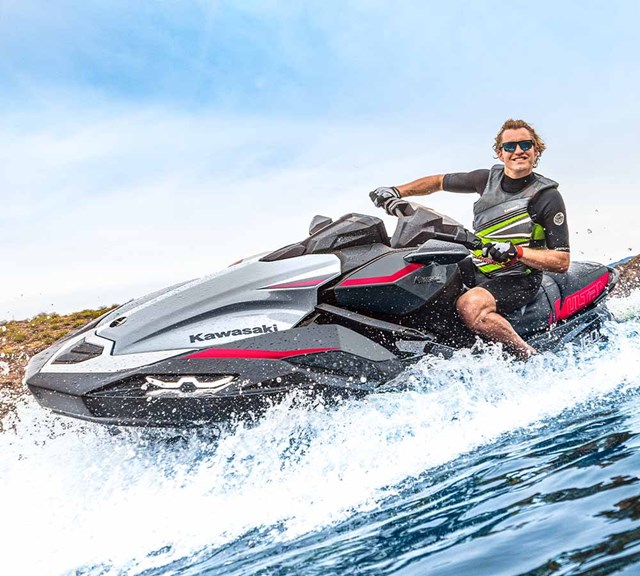 Image of 2026 JET SKI ULTRA 160LX-S in action