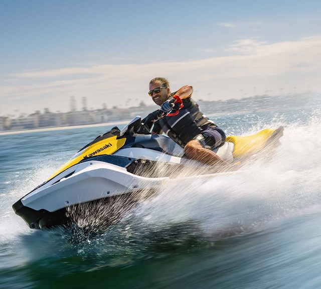 Image of 2026 JET SKI STX 160LX-S in action