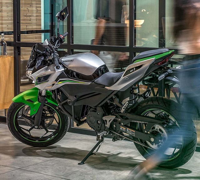 Image of 2026 Z e-1 in action