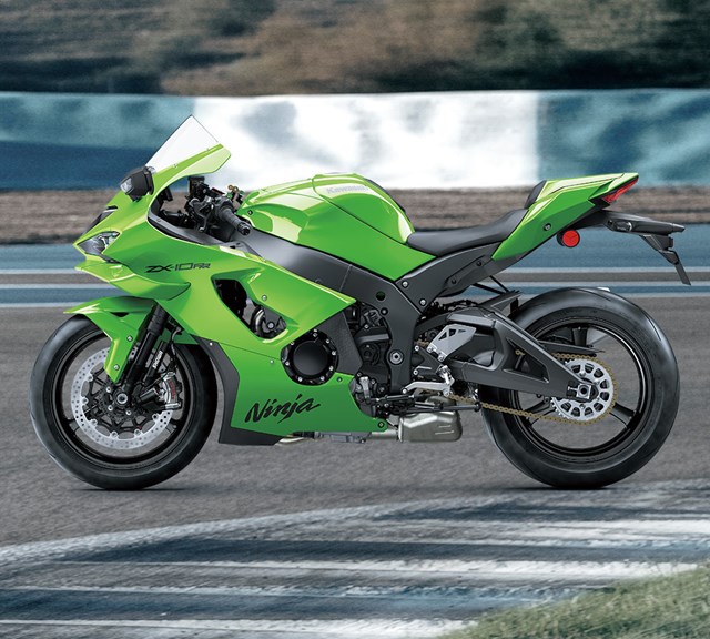 Image of 2026 NINJA ZX-10RR in action