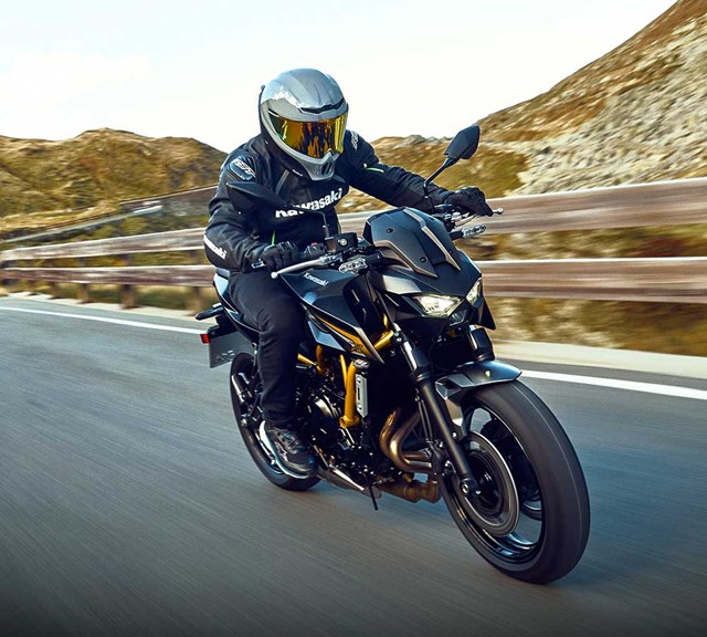 Image of 2026 Z650 S in action