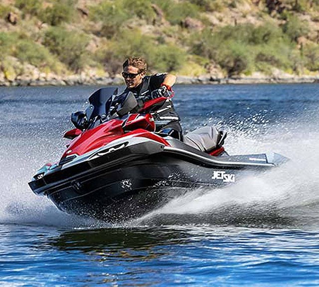 Image of 2027 JET SKI ULTRA 310LX in action