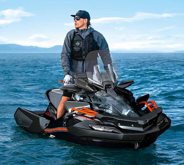 Image of 2027 JET SKI ULTRA 160LX ADVENTURE in action
