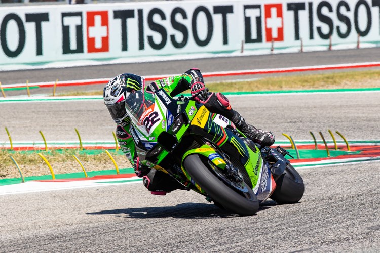 Jonathan Rea takes a second Imola podium | Official Kawasaki Racing Site
