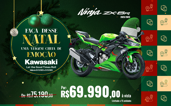 Motos KAWASAKI no Brasil