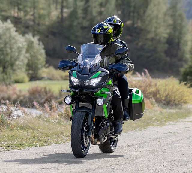 Image of 2024 VERSYS 650 TOURER in action
