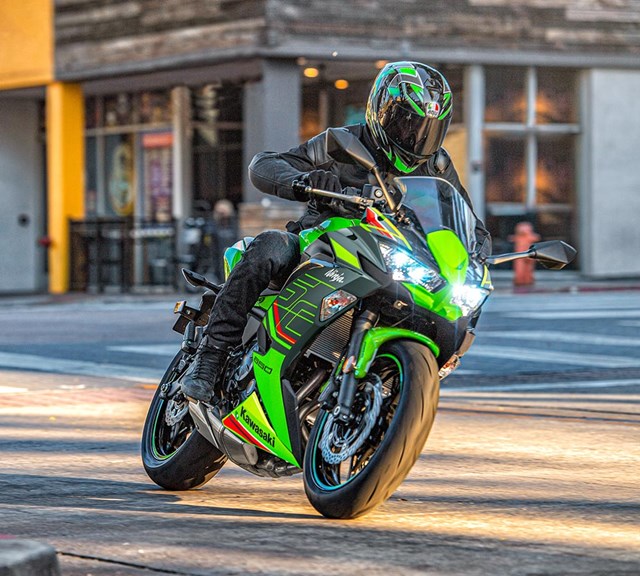 Image of 2024 NINJA 650 in action