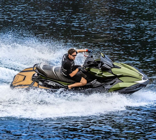 Image of 2025 JET SKI ULTRA 160LX in action