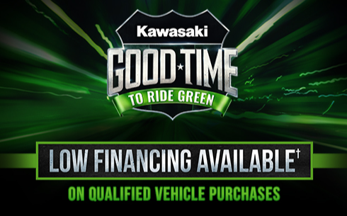 Good Time to Ride Green Offer Image