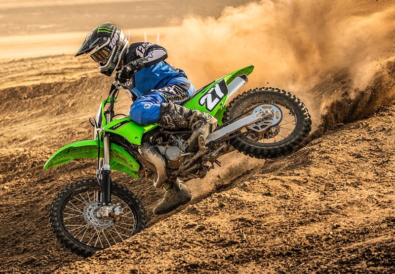 Kawasaki Kx 112 Motocross Motorcycle Durable Powerful Dirtbike