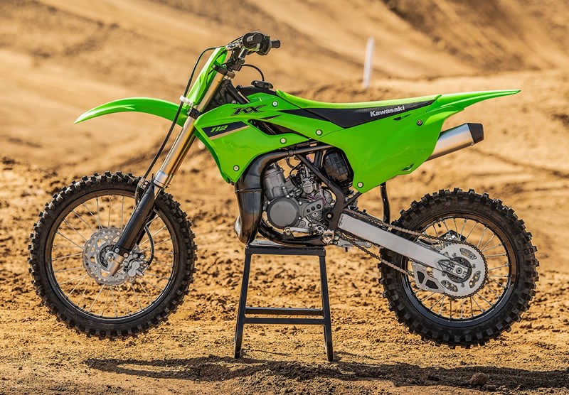 Kawasaki Kx 112 Motocross Motorcycle Durable Powerful Dirtbike