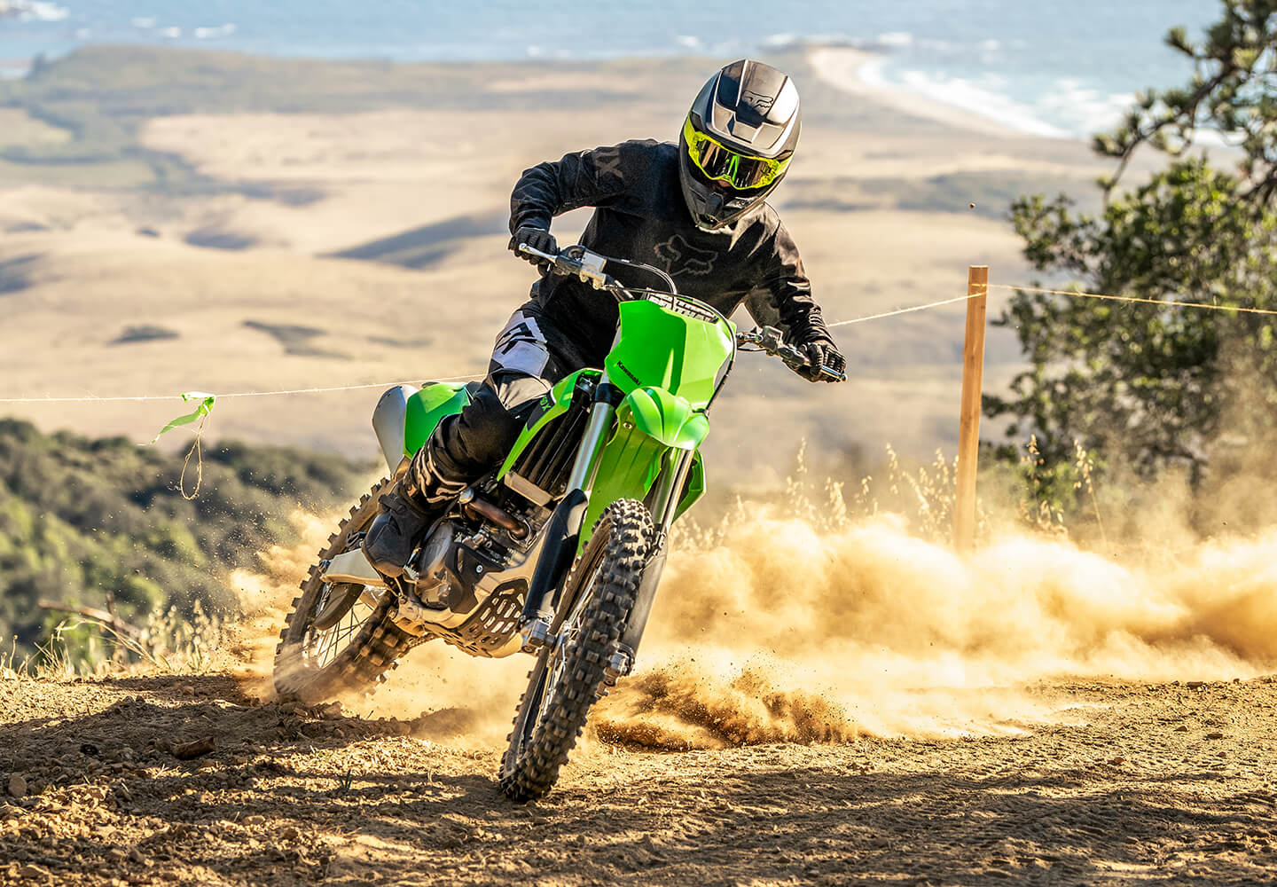 kawasaki 250cc trail bike