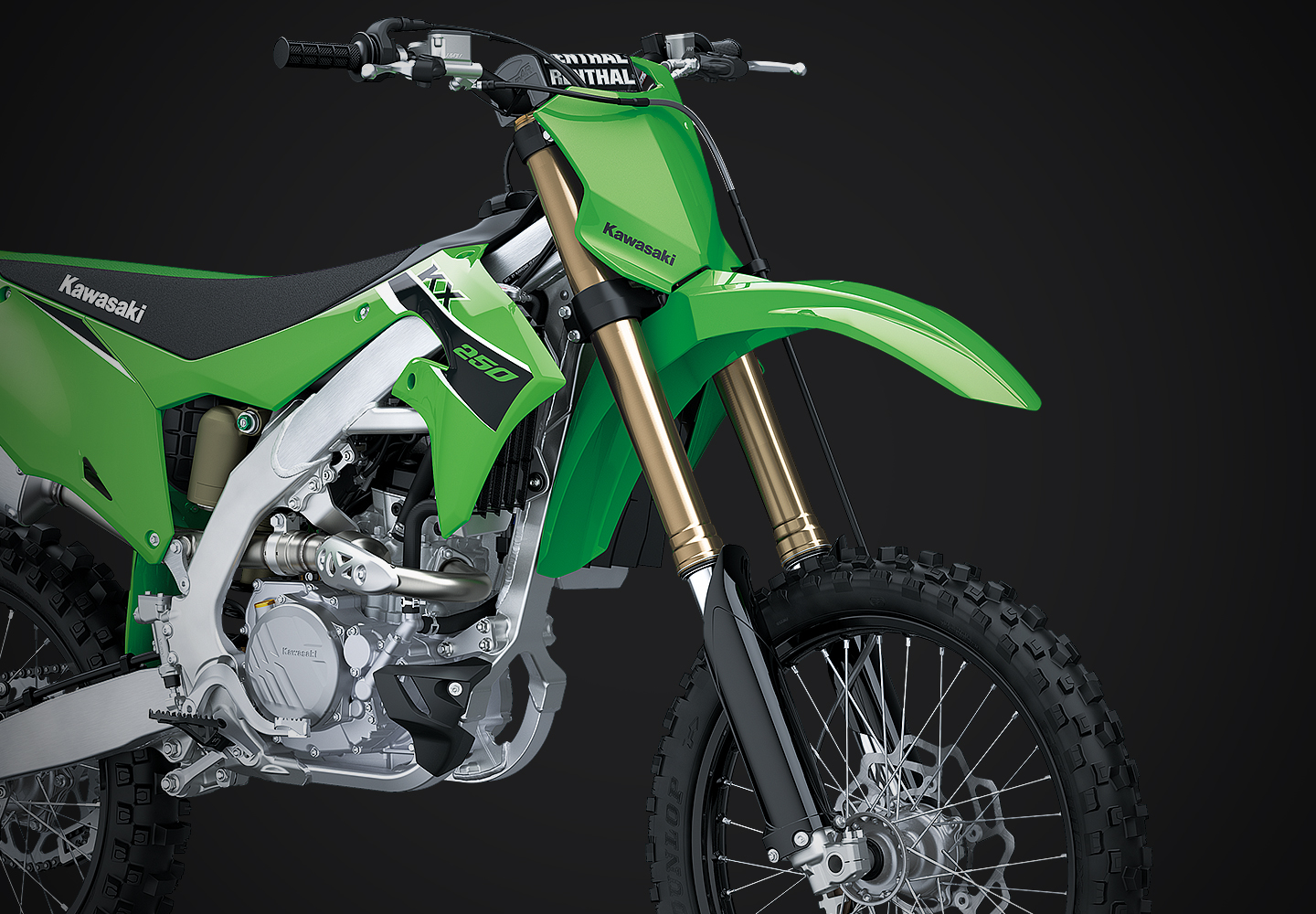 kawasaki 250cc trail bike