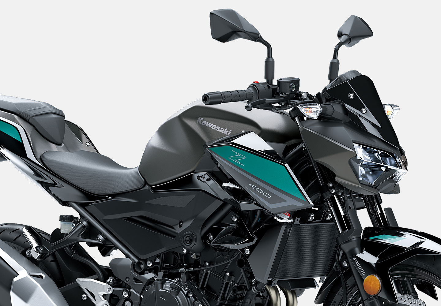 Kawasaki Z400 ABS | Naked Motorcycle | Aggressive Z Styling