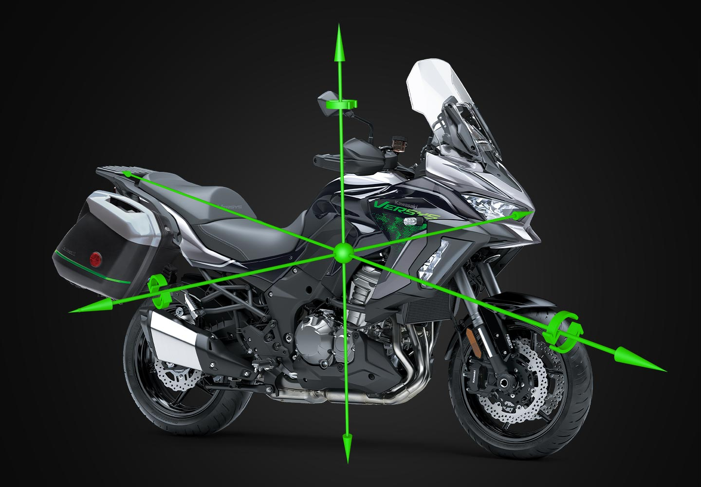 Kawasaki Versys® 1000 LT | Touring Motorcycle | Capable & Ready