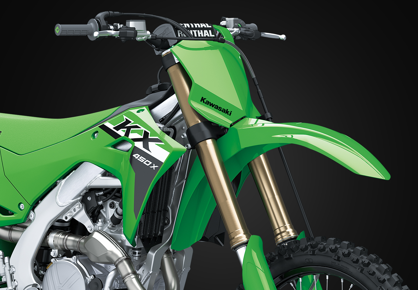 Kawasaki KX™450X | Cross-Country Motorcycle | Take on the Toughest 