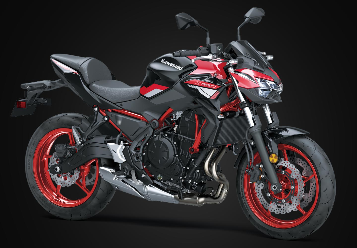 Kawasaki z650 best sale on road price