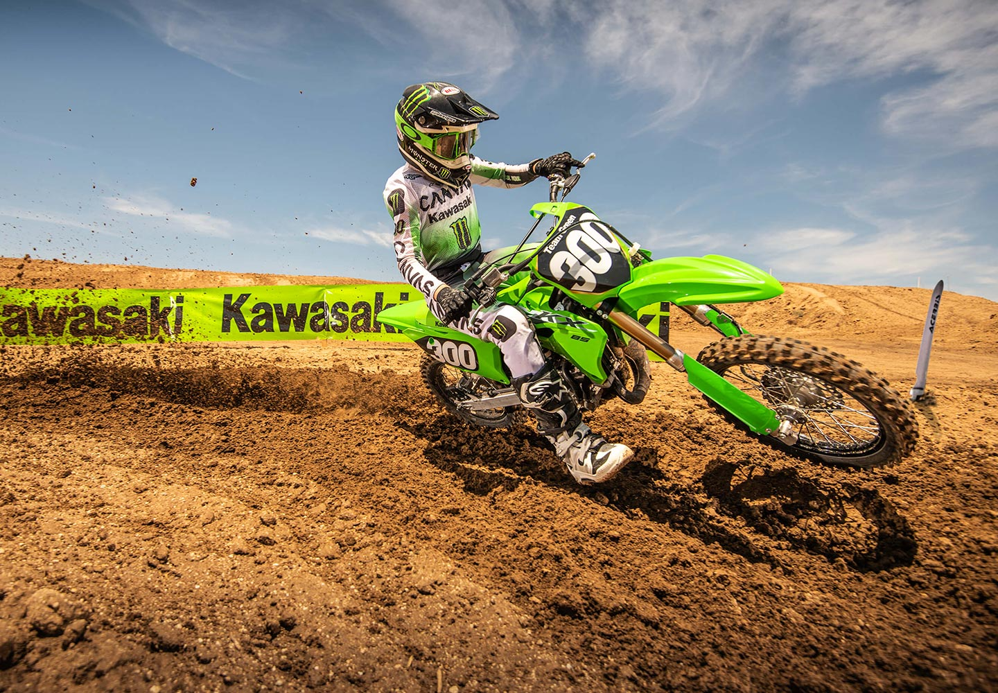 Kawasaki KX™85 | Motocross Motorcycle | Confidence-Inspiring Dirtbike