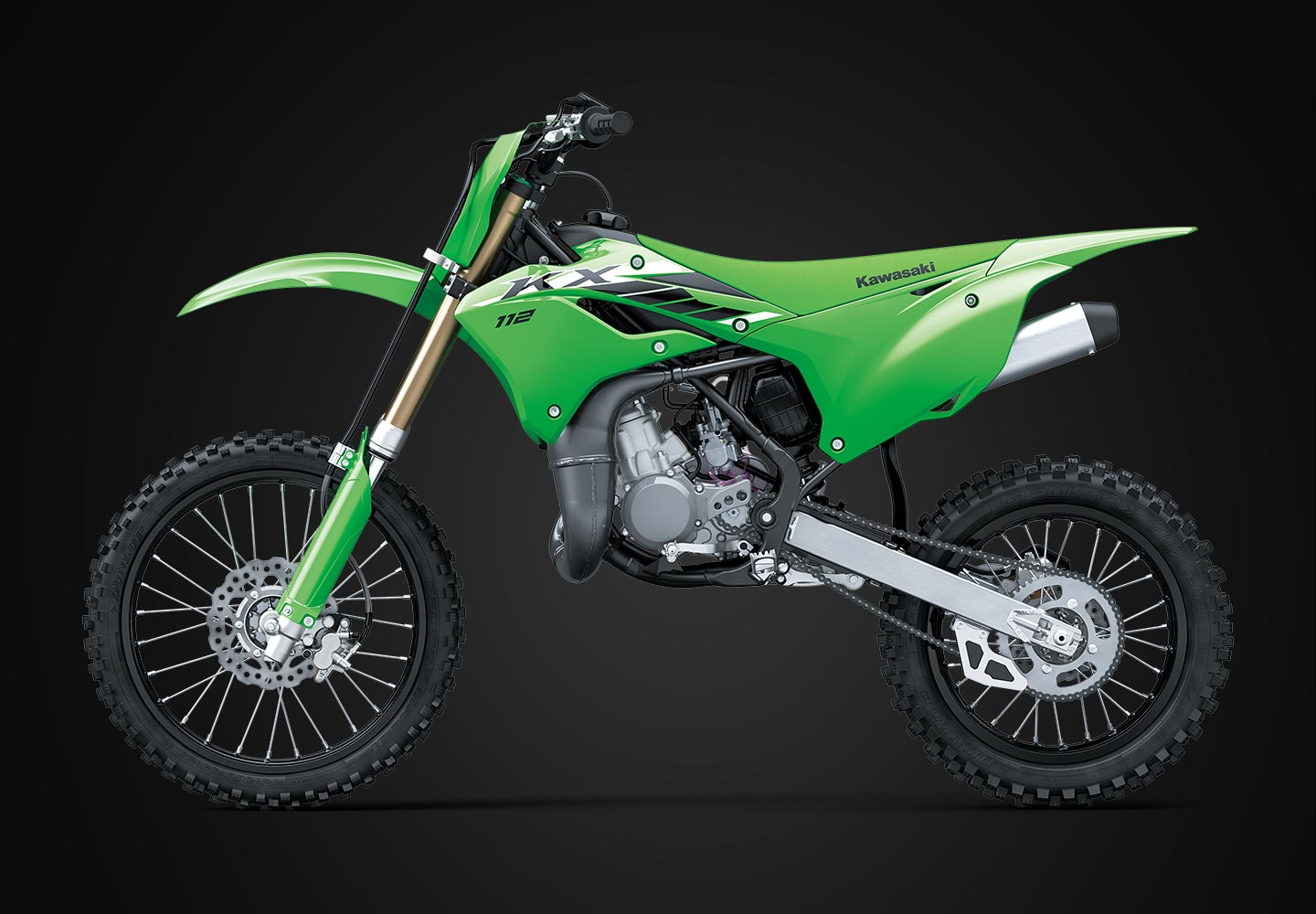 Kawasaki KX™112 | Motocross Motorcycle | Durable & Powerful Dirt Bike