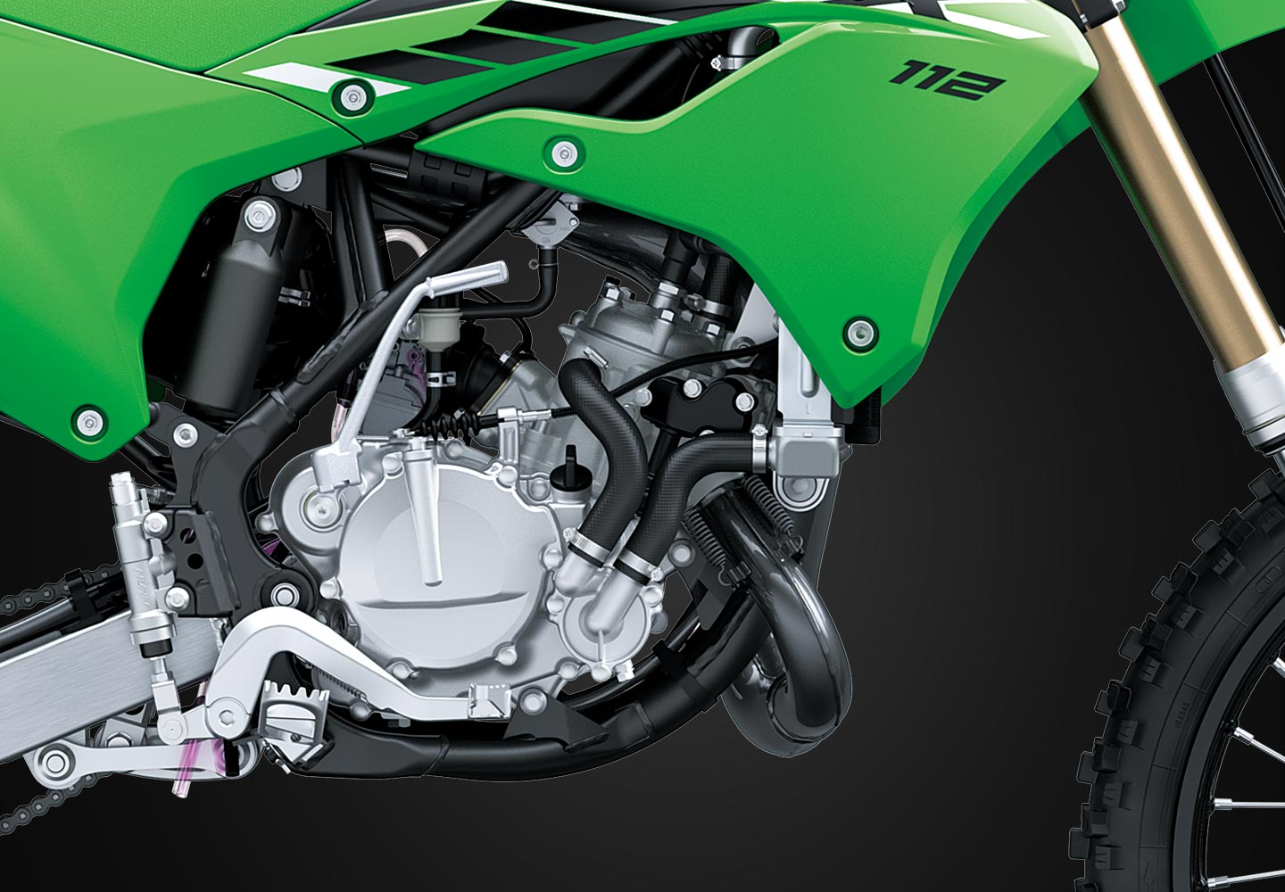 Kawasaki KX™112 | Motocross Motorcycle | Durable & Powerful Dirt Bike