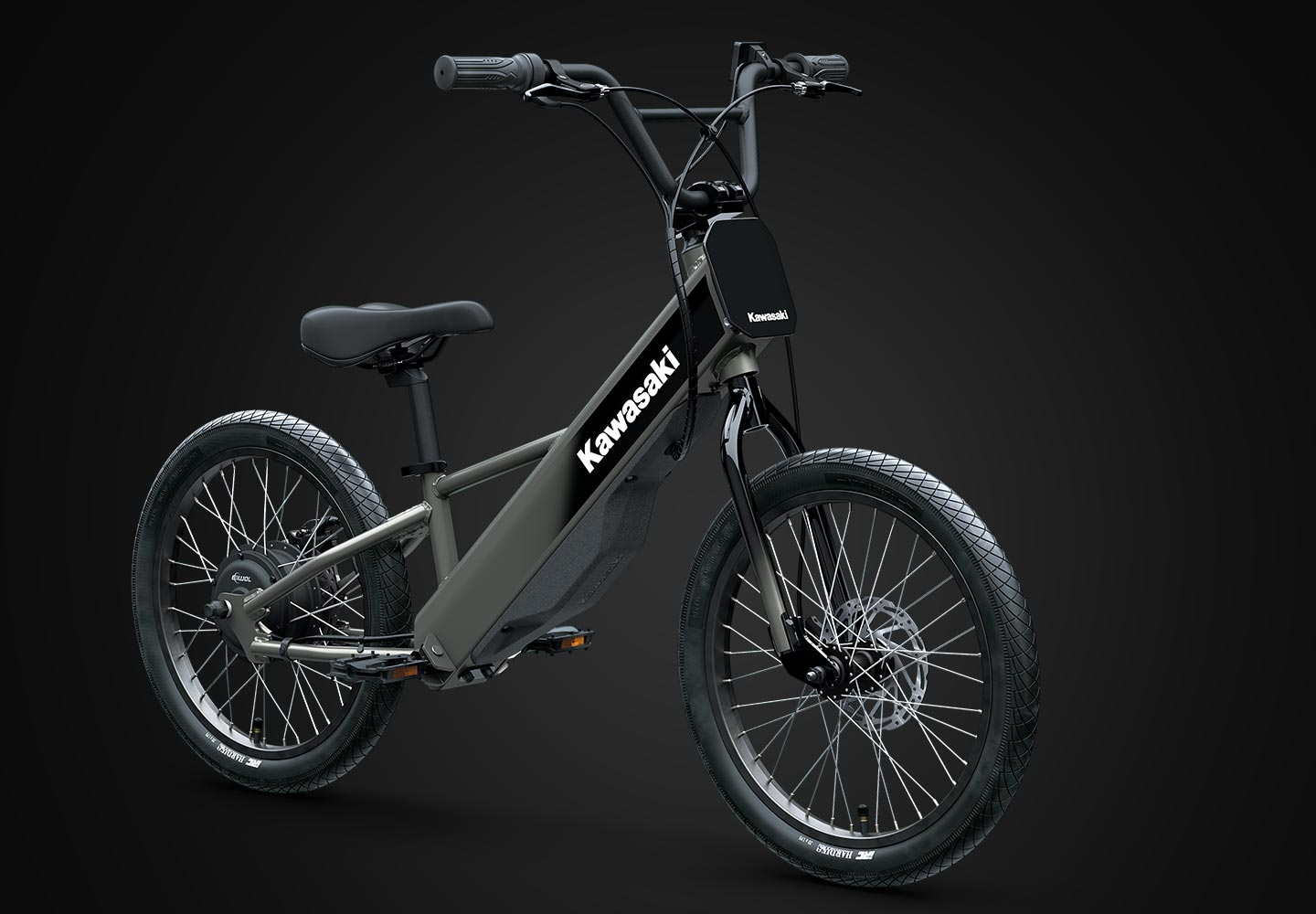 Kawasaki electric mountain bike online