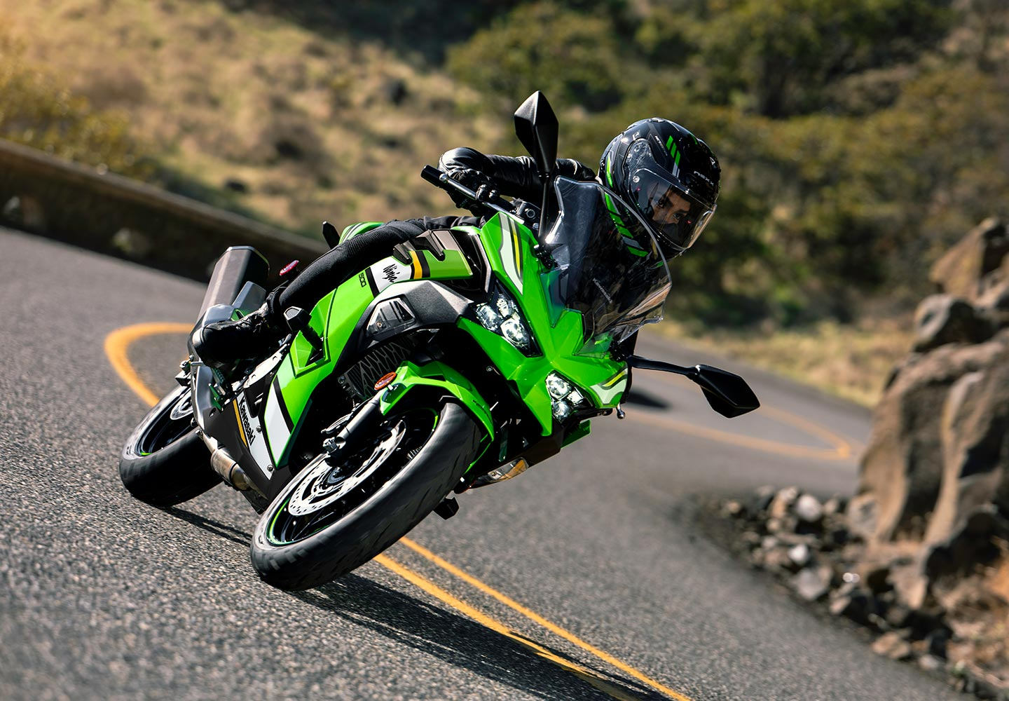 Kawasaki Ninja 500 Motorcycle Approachable Power