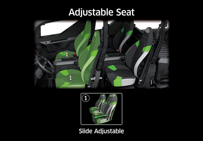 ADJUSTABLE & SPACIOUS