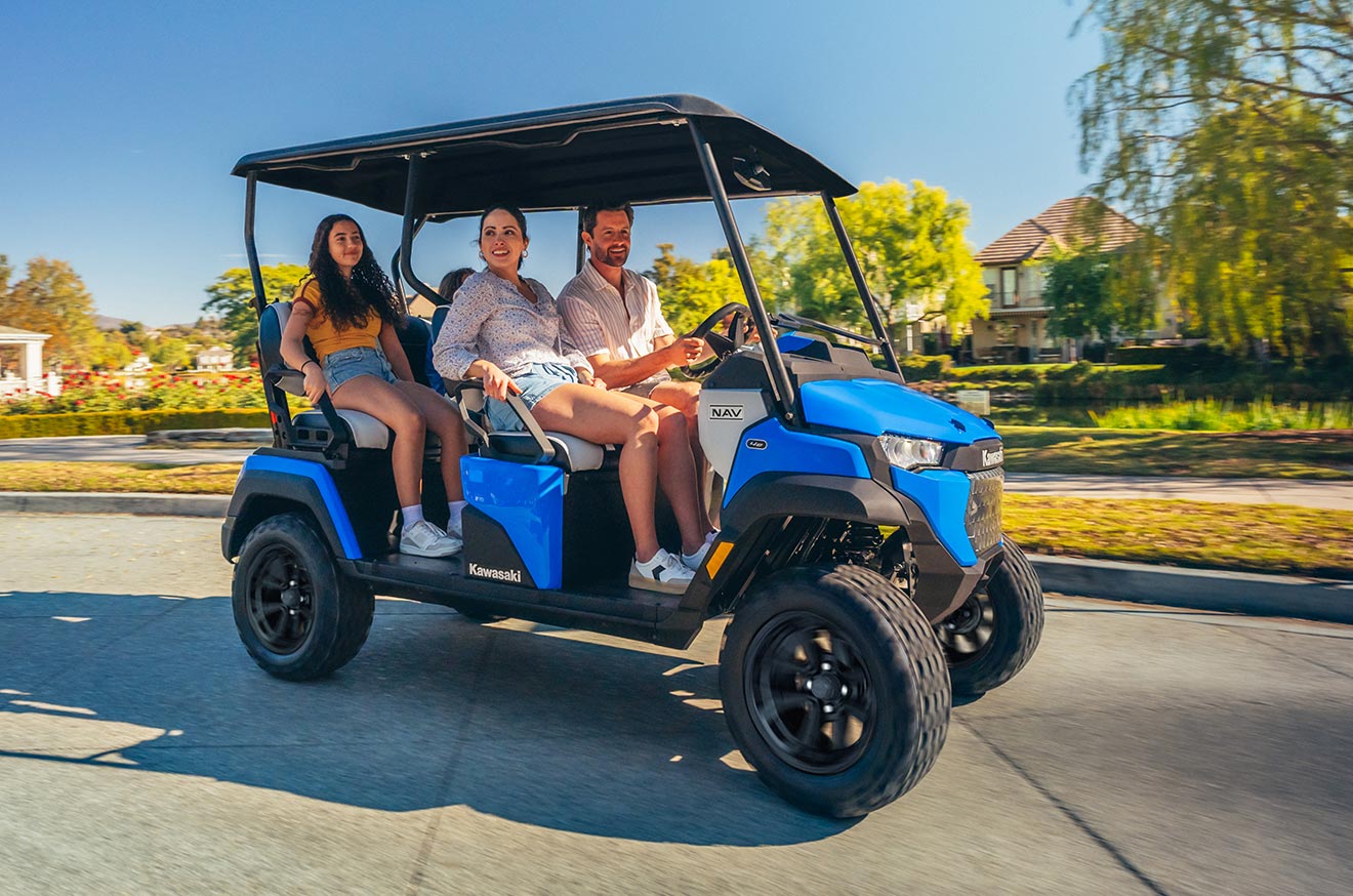 Kawasaki NAV® 4e | Neighborhood Activity Vehicle | NOT A GOLF CART