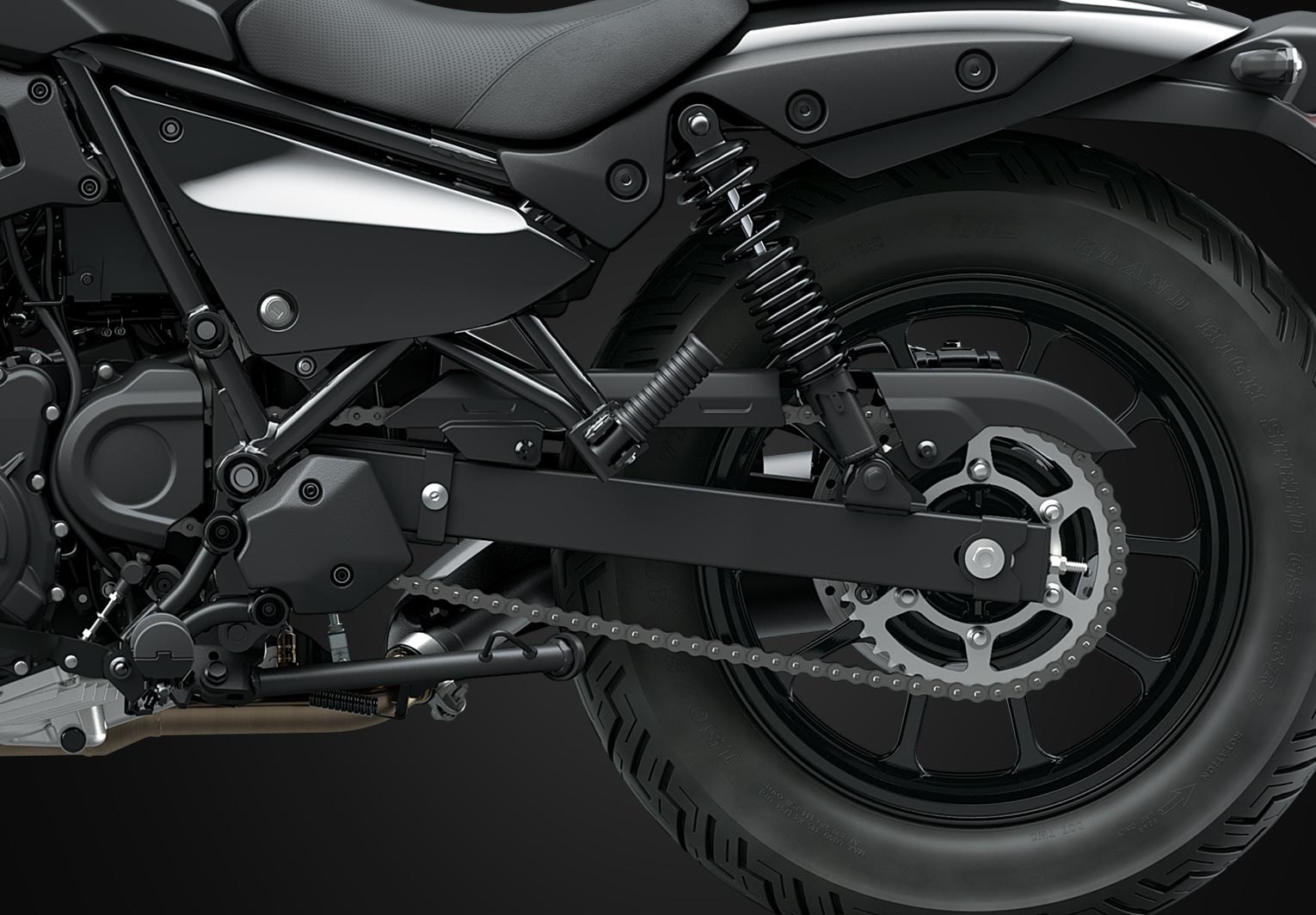 Twin-Shock Rear Suspension