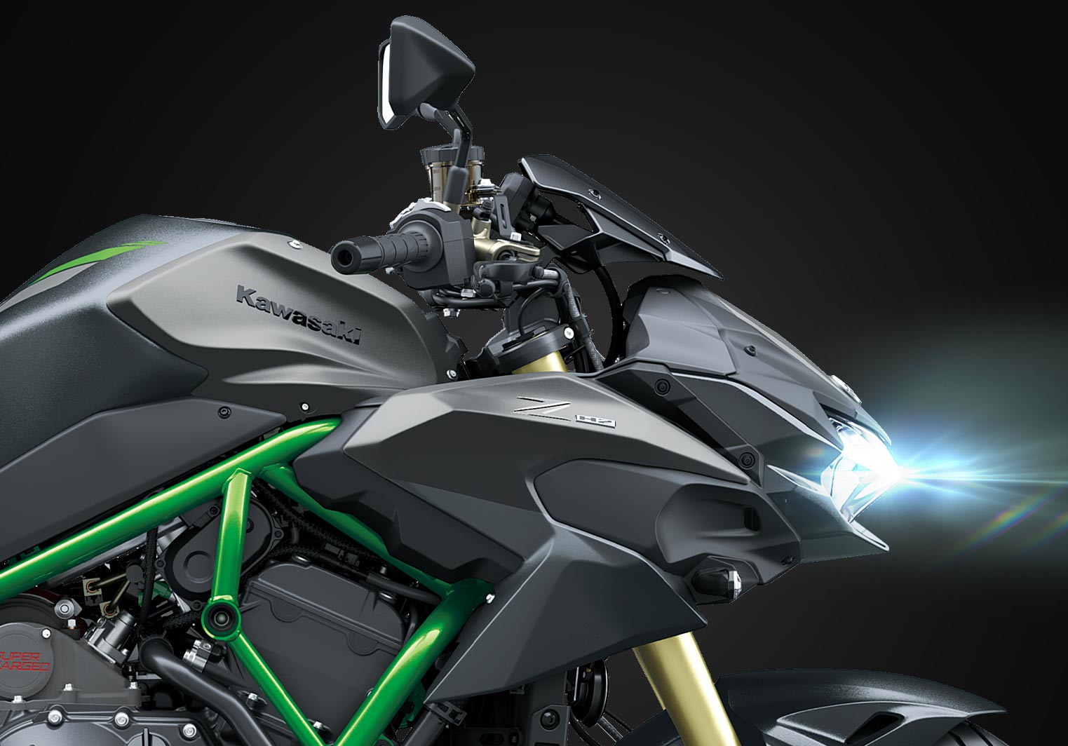 Kawasaki Z H2 | Hypersport Motorcycle | Supercharged Supernaked