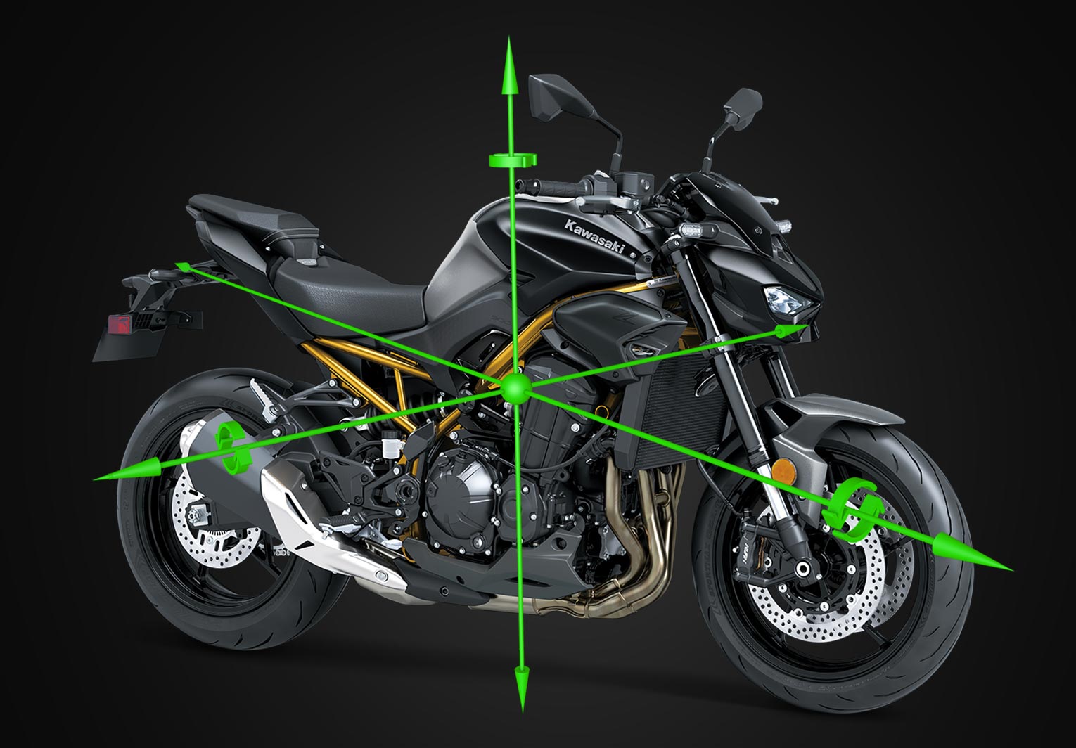 Kawasaki Z900 ABS | Naked Motorcycle | Sugomi™ meets performance