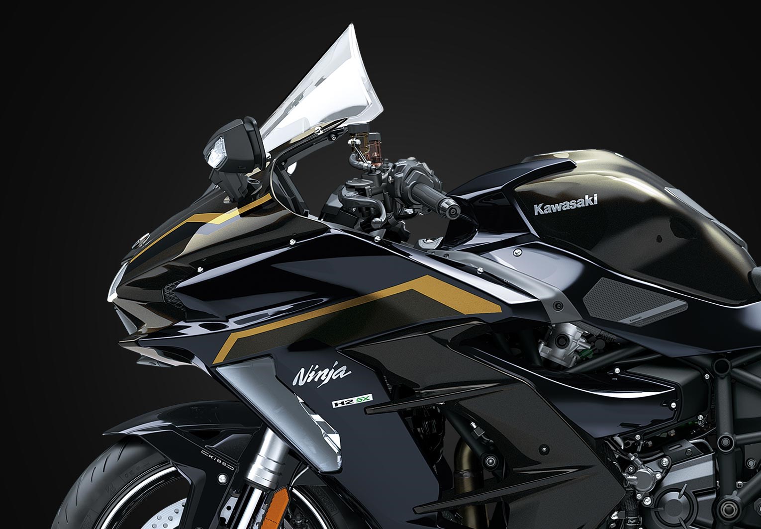Kawasaki Cornering Management Function