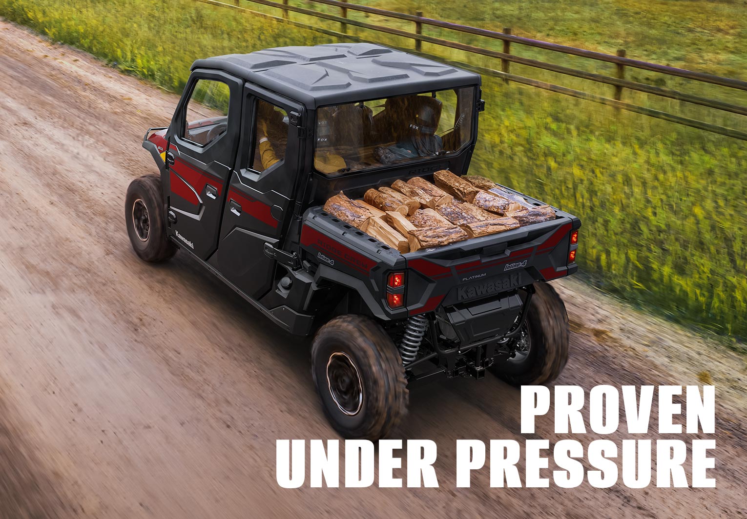 Side x Side | Premium Off-Road UTV | Kawasaki RIDGE® CREW
