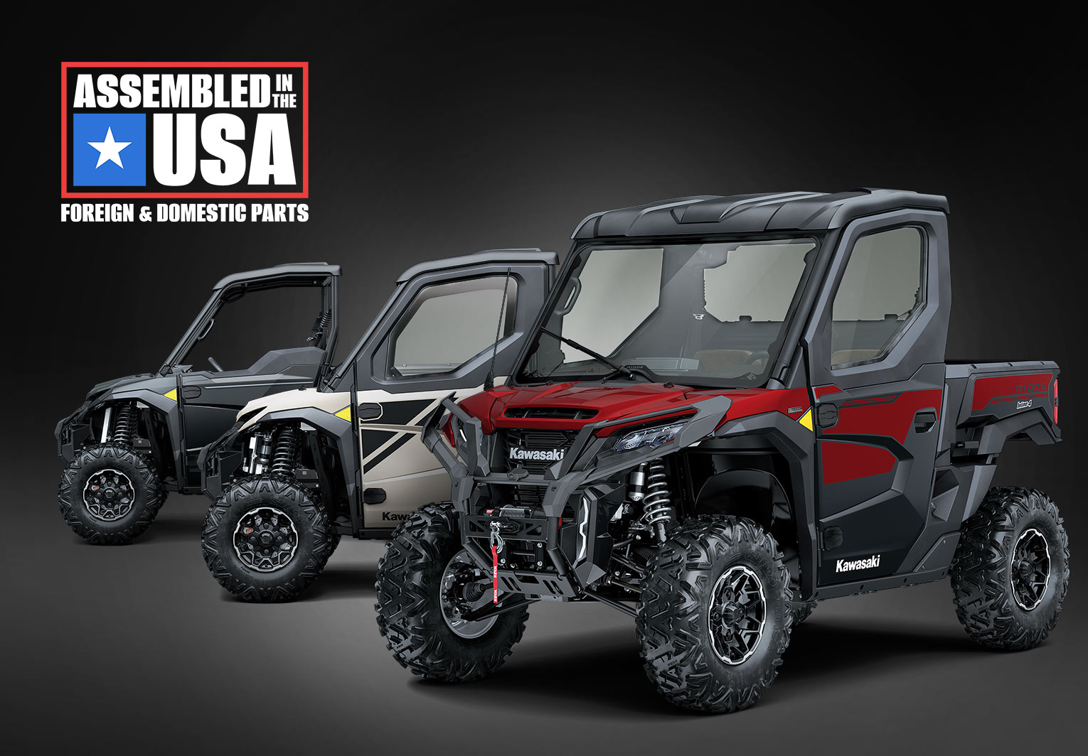 Side x Side | Premium Off-Road UTV | Kawasaki RIDGE®