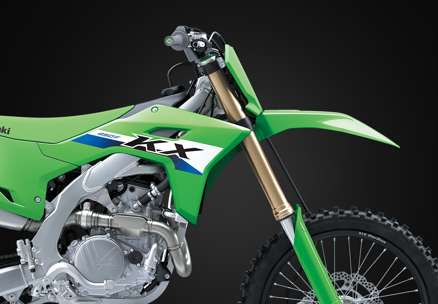 1/6 Kawasaki KX 450 モトクロスバイク Motocross Bike | 450cc Dirt Bike | Kawasaki KX™450F