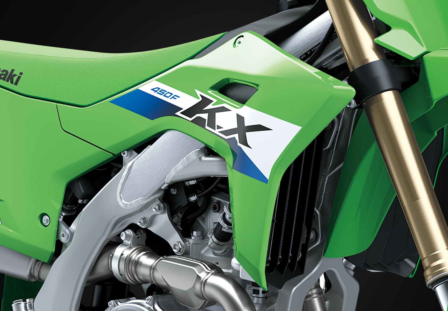 Motocross Bike | 450cc Dirt Bike | Kawasaki KX™450F