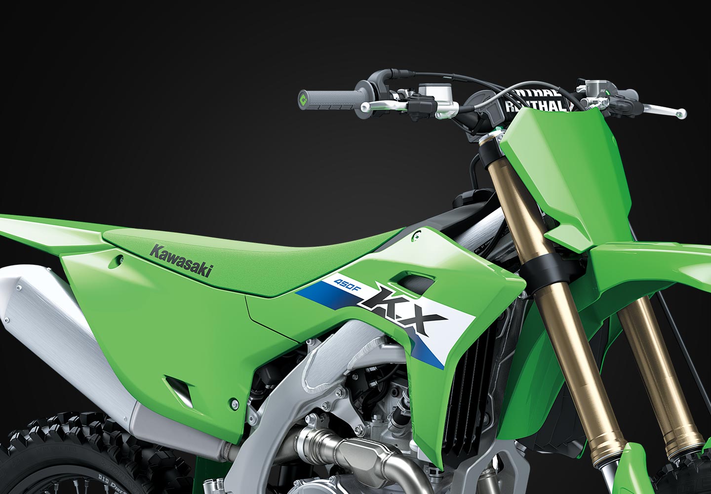 Motocross Bike | 450cc Dirt Bike | Kawasaki KX™450F