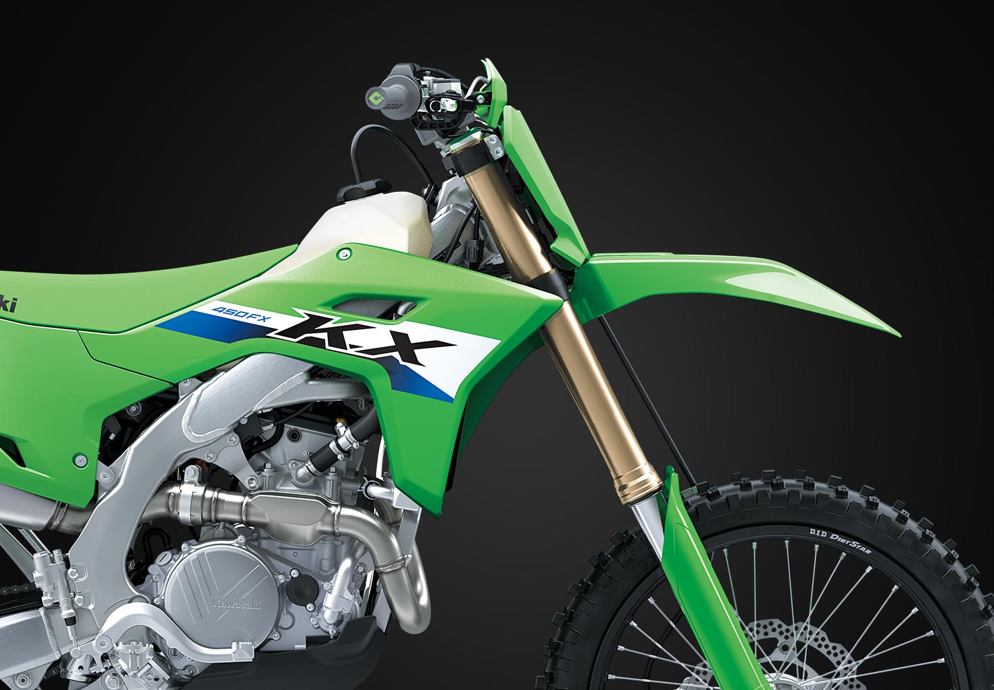 Cross-Country Motorcycle | Full-Size XC | Kawasaki KX™450FX