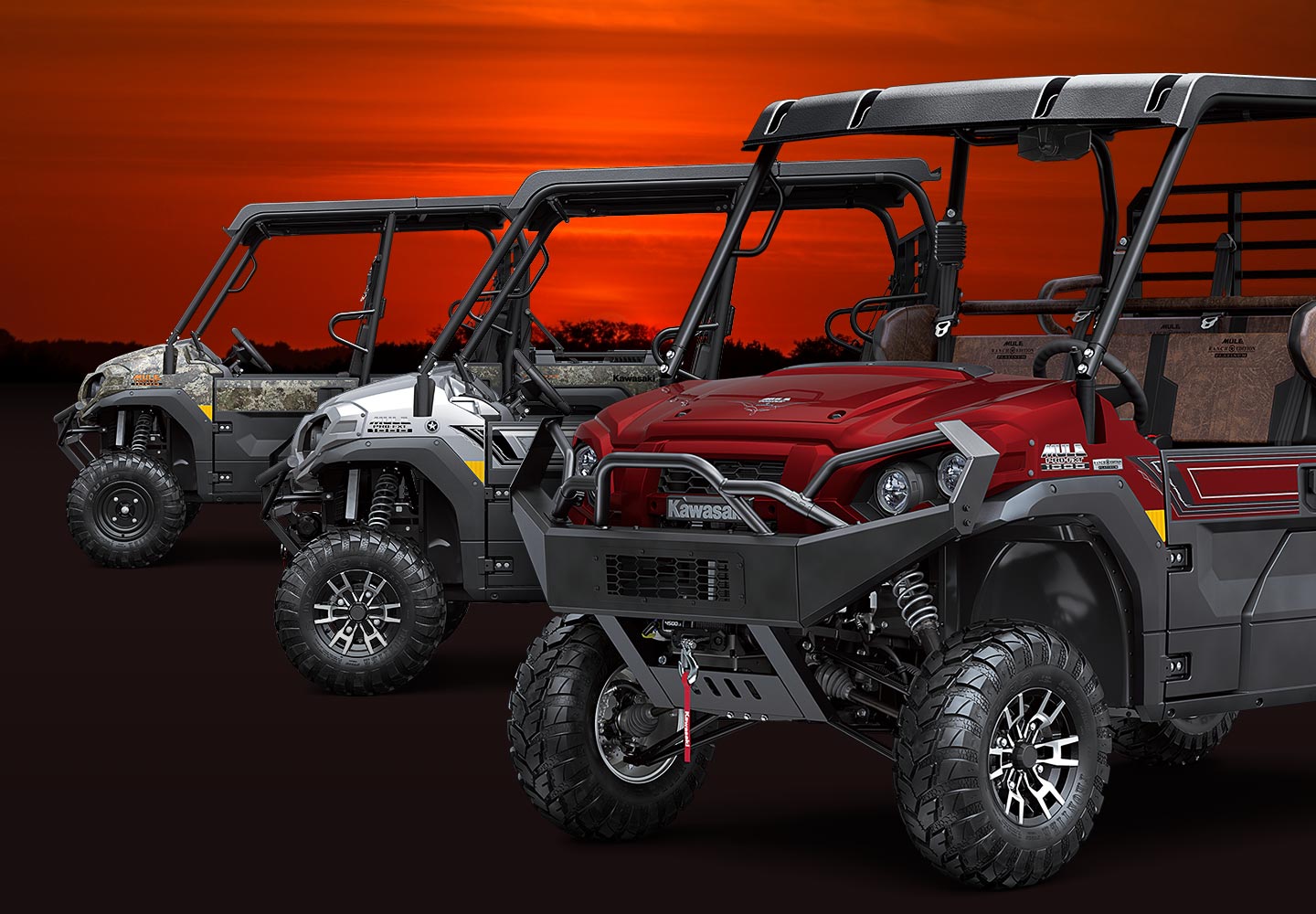 Utility Vehicles | Farm UTV | Kawasaki MULE PRO-FXT™ 1000 LE