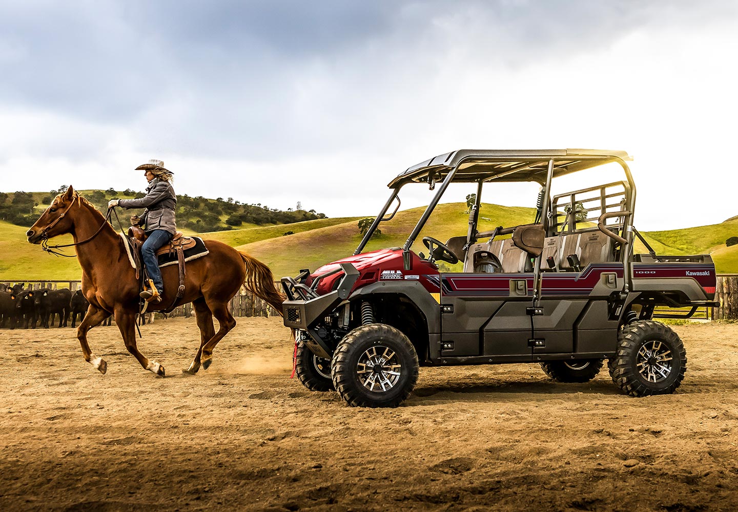 Utility Vehicles | Farm UTV | Kawasaki MULE PRO-FXT™ 1000 LE
