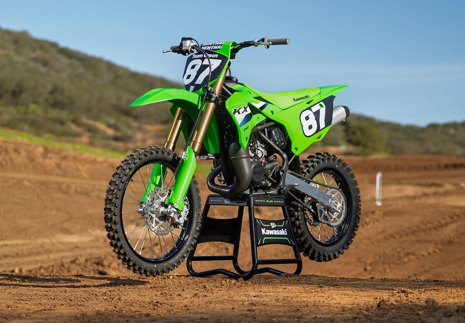 Kids Dirt Bike 112cc | Motocross Motorcycle | Kawasaki KX™112